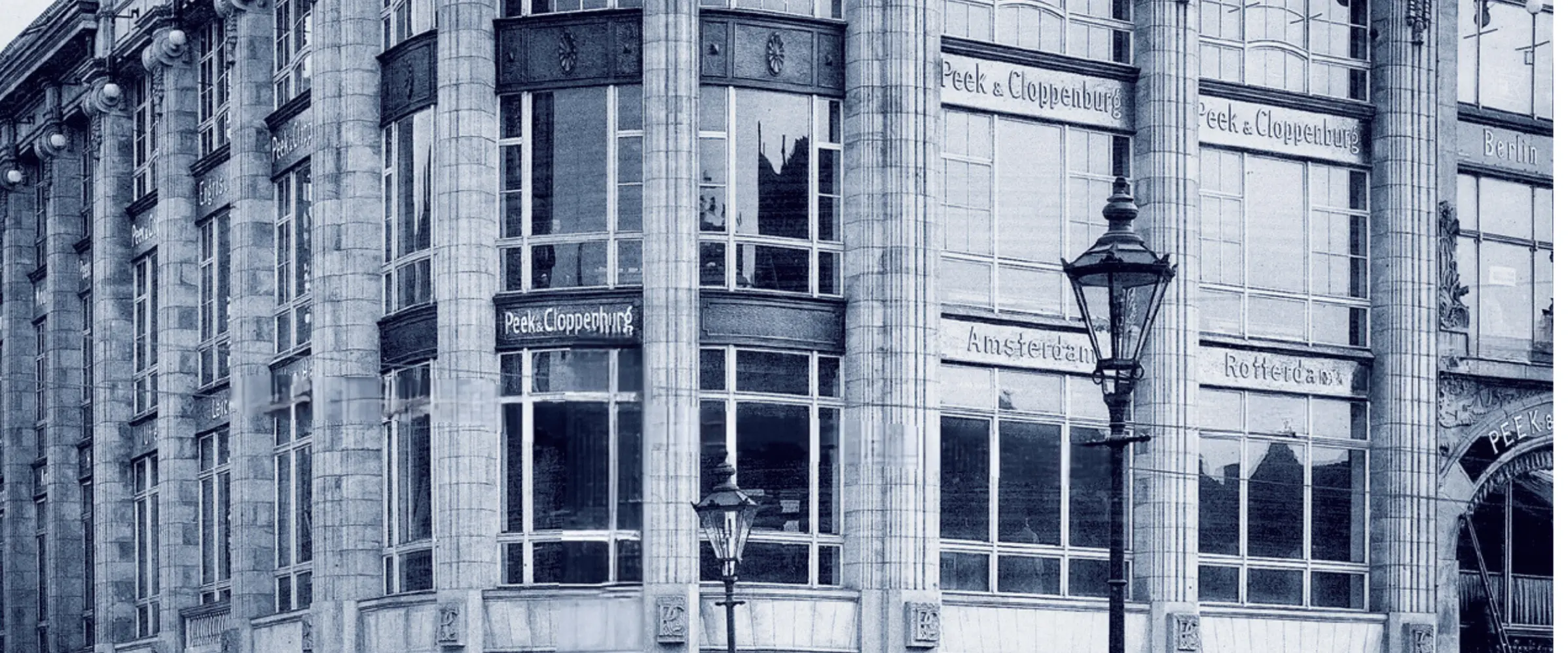 Historisches Bild eines P&C Verkaufshauses